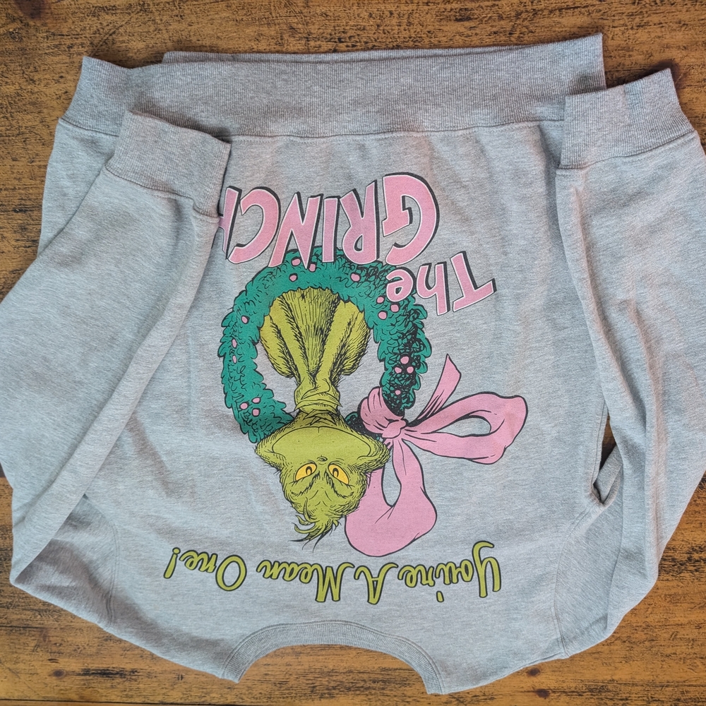Love Tribe Gray Graphic Sweatshirt